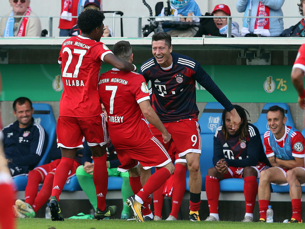 Der FC Bayern meisterte die erste Pokalhürde ohne Probleme
