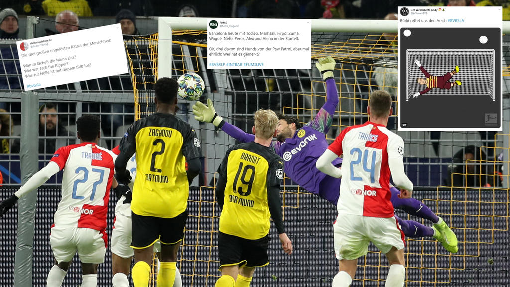 Das Netz zur Zitterpartie des BVB Das Netz zur Zitterpartie des BVB