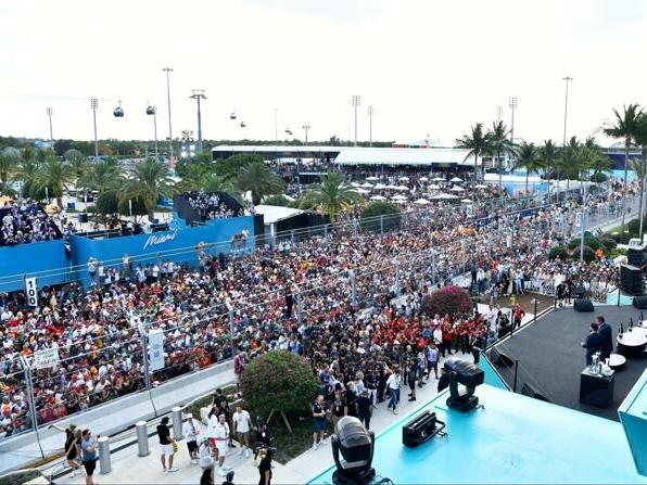 Bei der Formel-1-Premiere in Miami herrschte volles Haus
