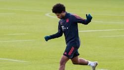 Hat das komplette Trainingsprogramm mit seinen Teamkollegen absolviert: Serge Gnabry