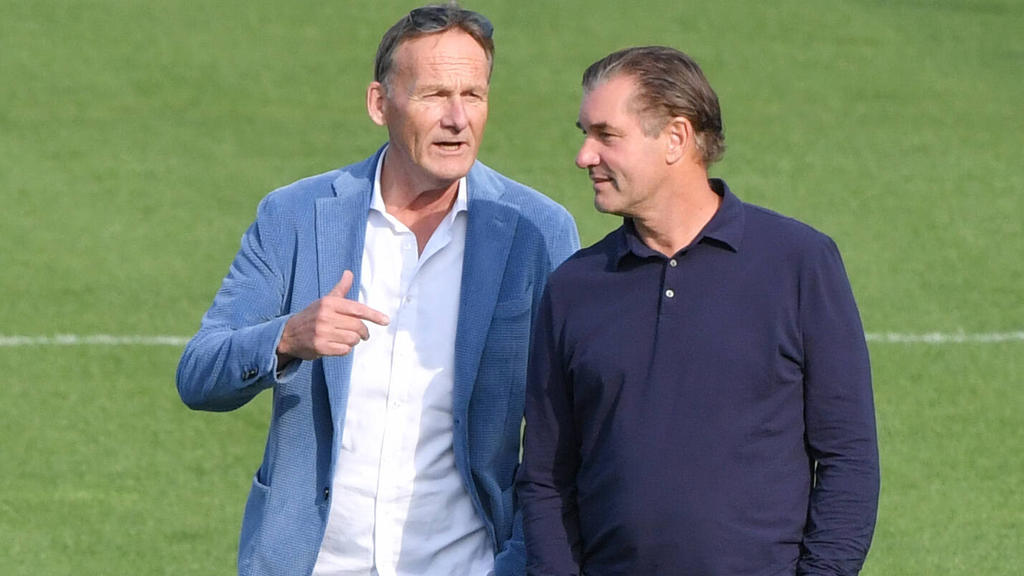 Die BVB-Bosse Watzke (l.) und Zorc haben einen neuen Cheftrainer installiert