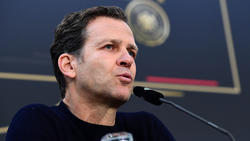 DFB-Direktor Oliver Bierhoff hat sich den Fragen der Medien gestellt