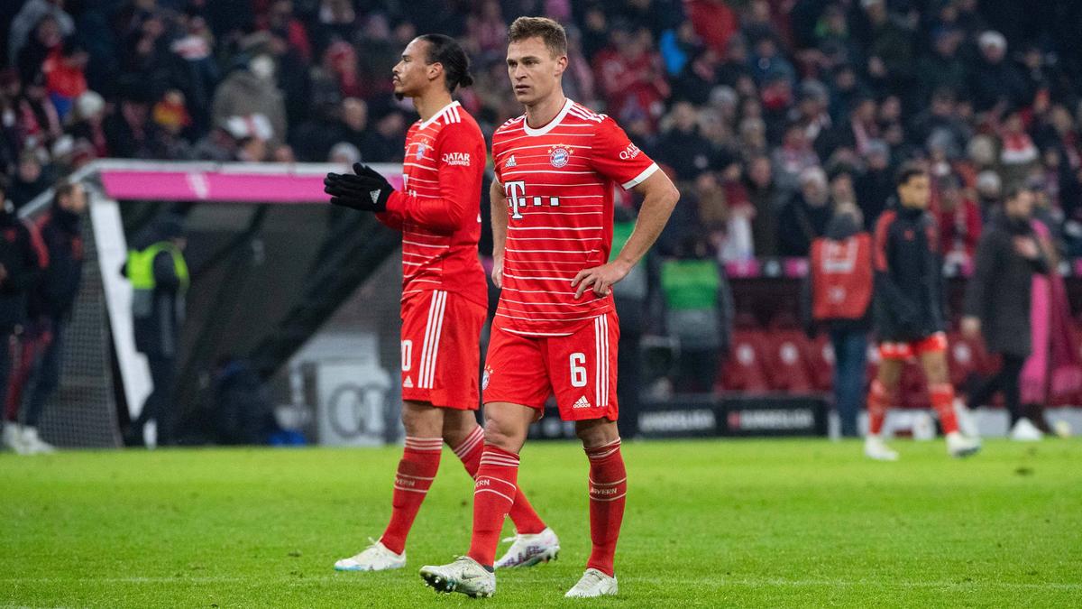 Joshua Kimmich hadert mit den jüngsten Auftritten des FC Bayern