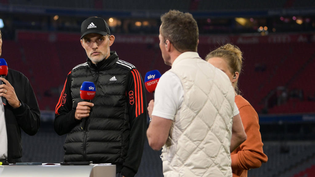 Matthäus (re.) hat Bayern-Coach Tuchel angezählt Matthäus (re.) hat Bayern-Coach Tuchel angezählt