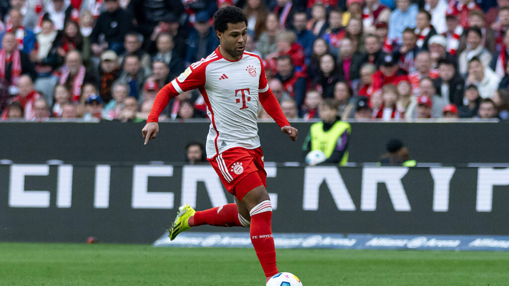 Serge Gnabry steht beim FC Bayern noch bis 2026 unter Vertrag