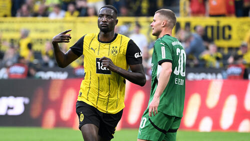 Sehrohr Guirassy kann den BVB per Ausstiegsklausel verlassen