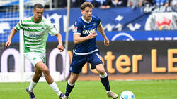 Leon Jensen (r.) wechselt vom KSC zurück zu Hertha BSC