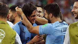 Ein Herz und eine Seele: Edinson Cavani und Luis Suárez