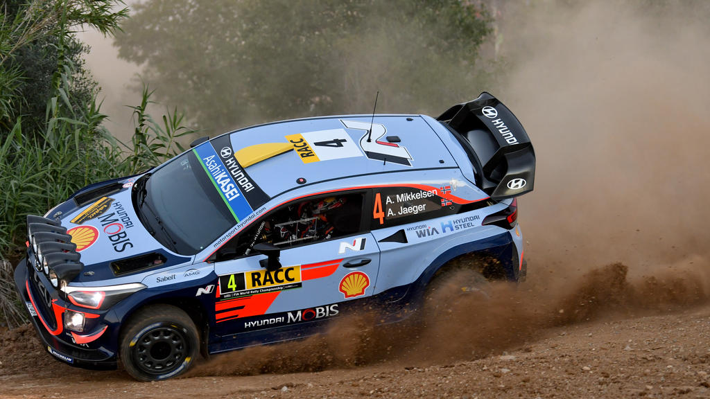 Andreas Mikkelsen hatte bei der Rallye-WM einen gebrauchten Tag Andreas Mikkelsen hatte bei der Rallye-WM einen gebrauchten Tag