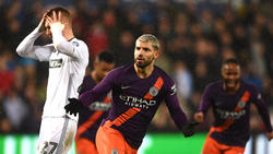 Sergio Agüero traf doppelt für Manchester City