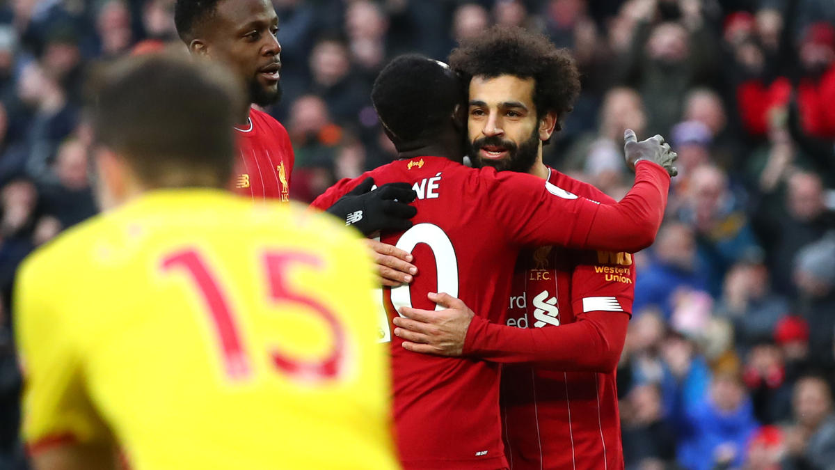 Mohamed Salah erzielte beide Treffer für den FC Liverpool Mohamed Salah erzielte beide Treffer für den FC Liverpool