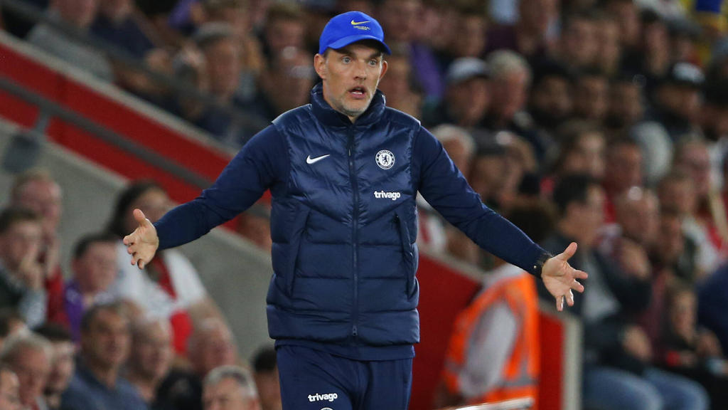 Chelseas Trainer Thomas Tuchel musste gegen den FC Southhampton eine Niederlage einstecken