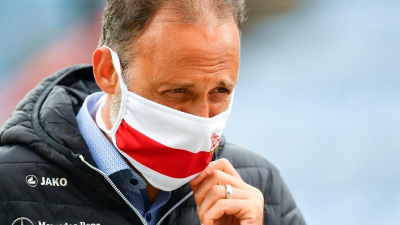 VfB-Coach Pellegrino Matarazzo hat mit seinem Team den Neustart verpatzt