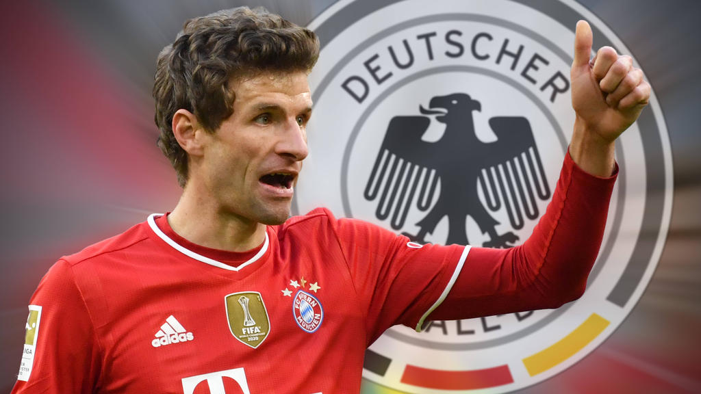Thomas Müller vom FC Bayern steht vor dem DFB-Comeback