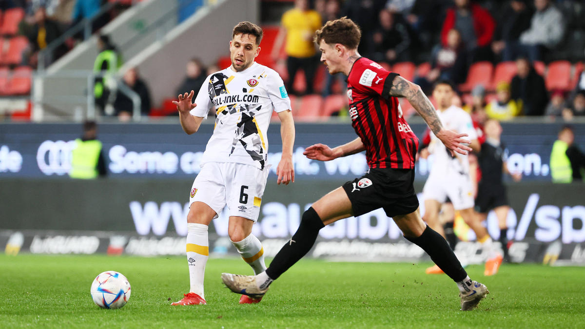 Dynamo Dresden siegte am Montagabend in Ingolstadt
