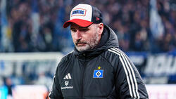 Tim Walter war bis Mitte Februar noch Cheftrainer beim HSV