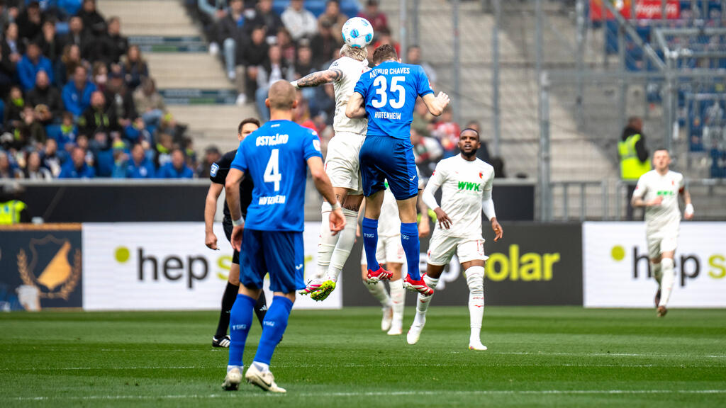 Augsburg und Hoffenheim trennten sich Unentschieden Augsburg und Hoffenheim trennten sich Unentschieden