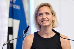 Laura Ludwig besuchte das DFB-Spiel in Zürich.