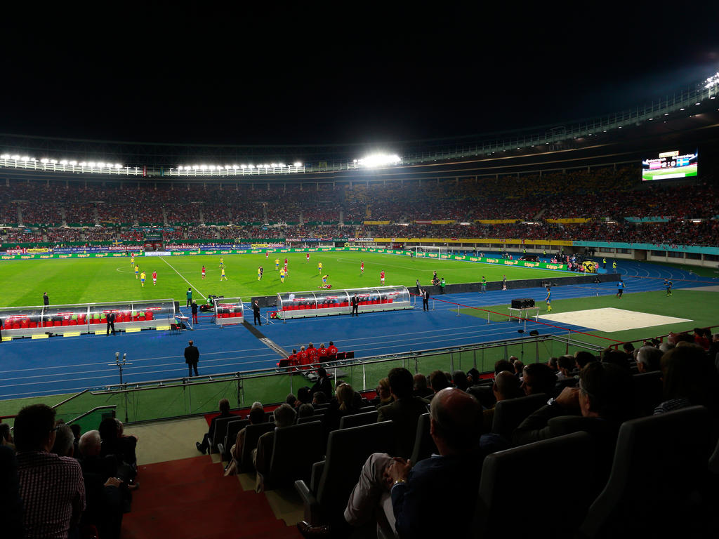 Das Hauptfeld im Ernst Happel-Stadion bleibt für das Team bis Freitag tabu