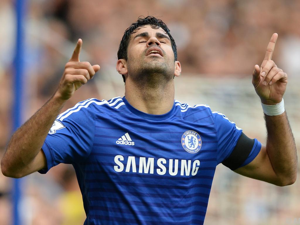 Für José Mourinho ist Diego Costa derzeit einer der besten Stürmer der Welt