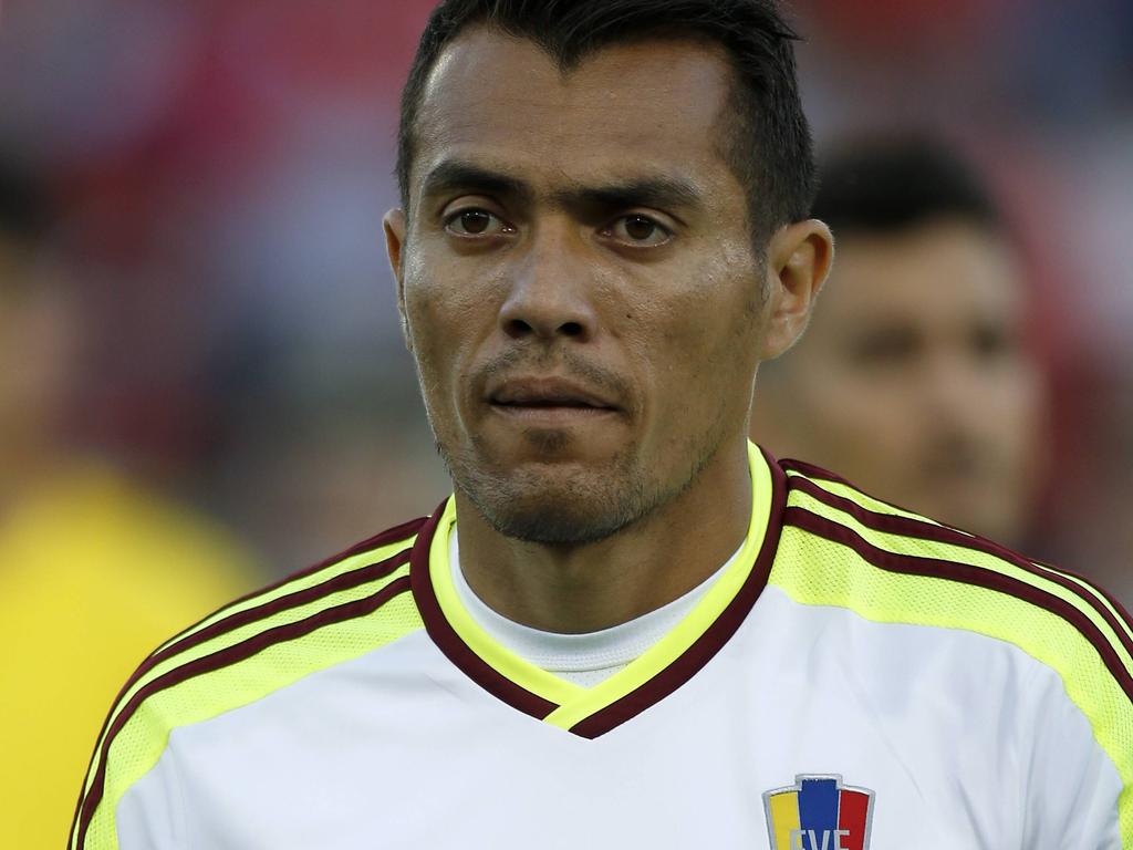 Arango lanzó una mordida al hombro izquierdo del mexicano Jesús Zavala. (Foto: Getty) Arango lanzó una mordida al hombro izquierdo del mexicano Jesús Zavala. (Foto: Getty)