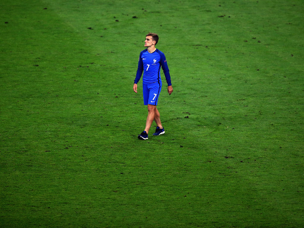 Antoine Griezmann nach dem verlorenen EM-Finale