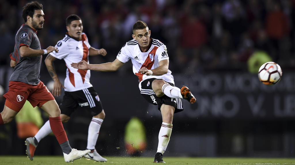 Borré anotó el tercer tanto del River Plate. (Foto: Getty)