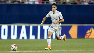 Álvaro Tejero machte vier Pflichtspiele für die Profis von Real Madrid