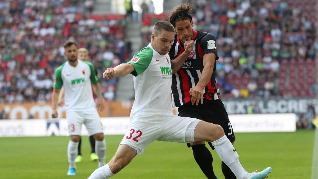 Der FC Augsburg setzte sich gegen Eintracht Frankfurt durch