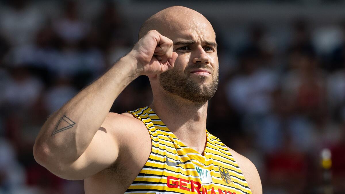 Speerwerfer Julian Weber erreichte sicher das Olympia-Finale