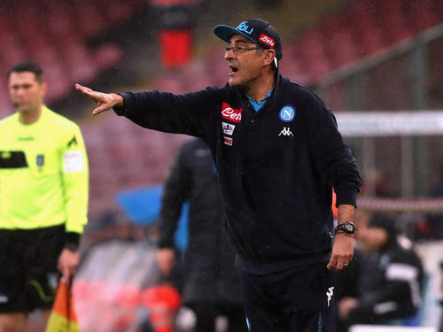 Maurizio Sarri steht in Neapel angeblich vor dem Aus