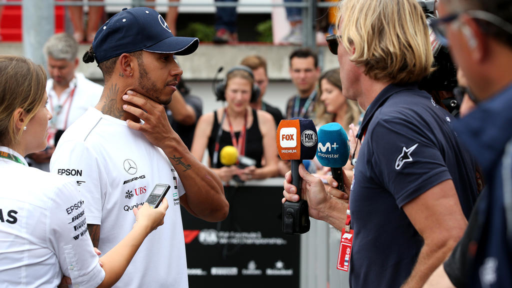 Lewis Hamilton haderte mit Problemen an seinem Mercedes Lewis Hamilton haderte mit Problemen an seinem Mercedes