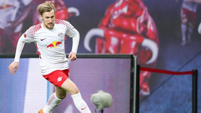 Spielt bei RB Leipzig eine wichtige Rolle: Emil Forsberg Spielt bei RB Leipzig eine wichtige Rolle: Emil Forsberg