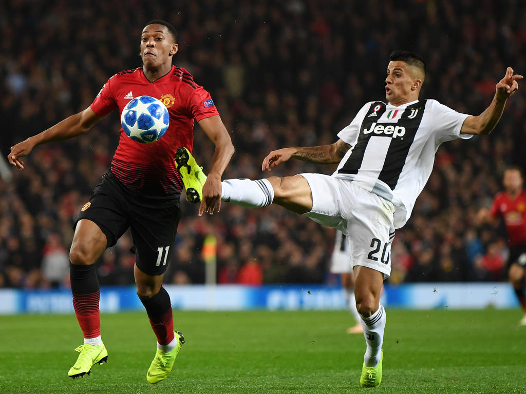 Juventus gewann den CL-Schlager im Old Trafford knapp mit 1:0. © Getty Images/Michael Regan