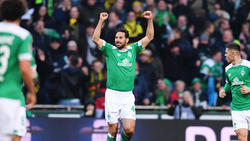 Claudio Pizarro traf für Werder Bremen gegen den BVB
