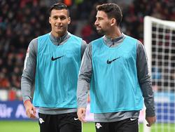 Khedira (r.) möchte RB Leipzig eventuell im Winter verlassen