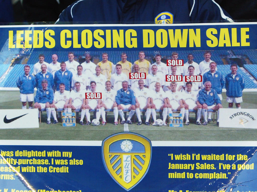 Ausverkauf 2003: Leeds United in der großen Finanzkrise