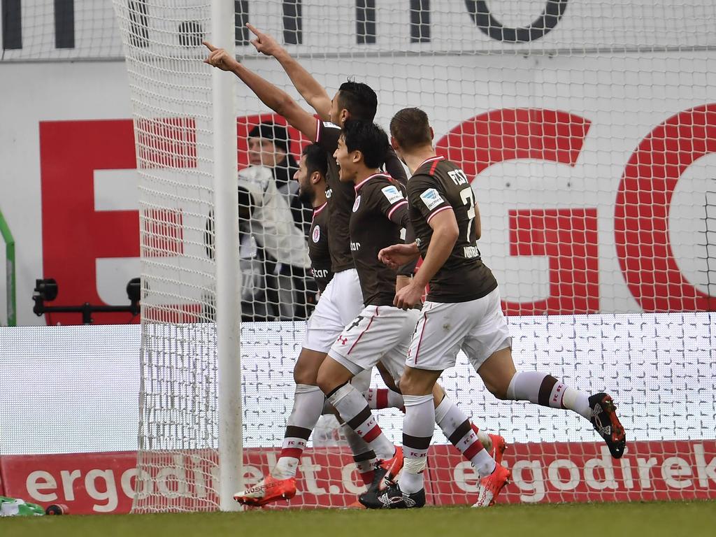 Der FC St. Pauli feierte erstmals seit September wieder einen Sieg in der Liga