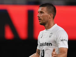 Lukas Podolski war mit Vissel Kobe abermals nicht erfolgreich