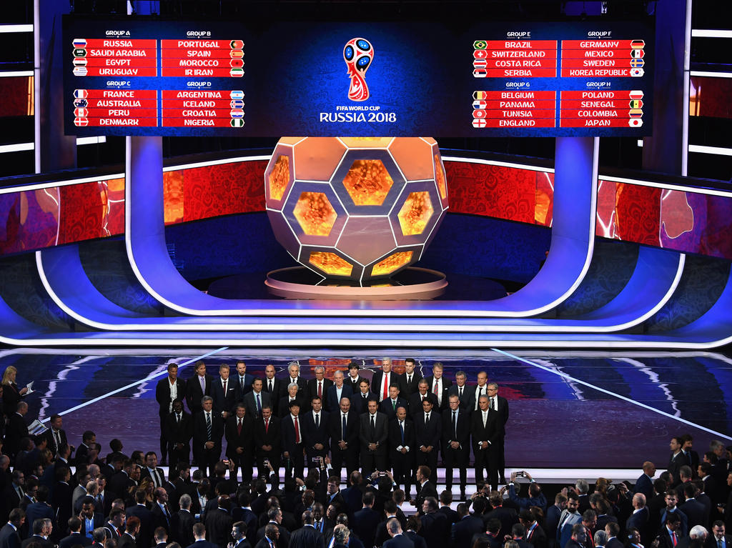 Die WM findet zwischen dem 14. Juni und 15. Juli in Russland statt
