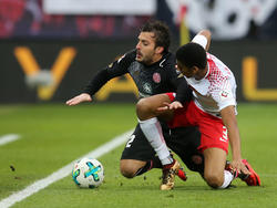 Mainz und Leipzig lieferten sich ein umkämpftes Spiel