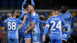 Der SSC Neapel setzte sich gegen Lazio Rom durch
