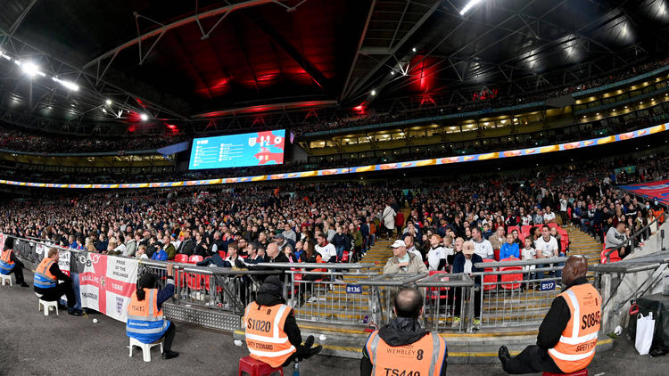 England empfing Deutschland im Wembley-Stadion