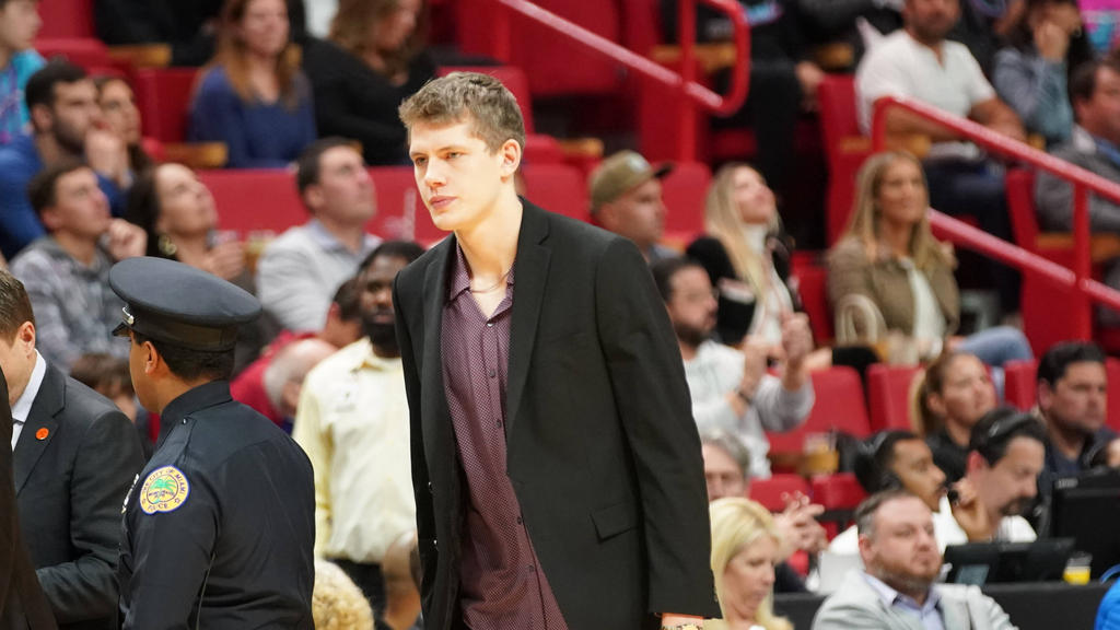 NBA-Profi Moritz Wagner musste in dieser Saison oft verletzt zusehen NBA-Profi Moritz Wagner musste in dieser Saison oft verletzt zusehen