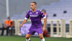 Franck Ribéry gewann mit der Fiorentina gegen Turin