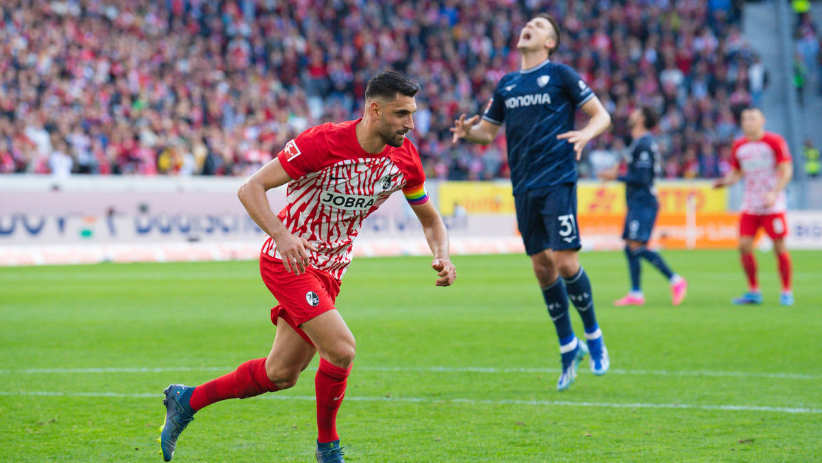 Vincenzo Grifo hätte gegen den VfL Bochum vom Platz gemusst