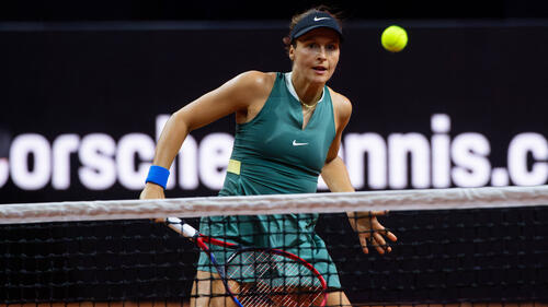Tatjana Maria musste sich Elise Mertens in drei Sätzen geschlagen geben