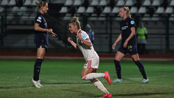 Linda Dallmann traf für den FC Bayern zum 1:0