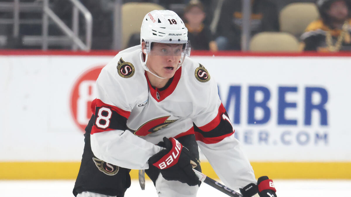 Tim Stützle wurde 2020 an dritter Stelle von den Ottawa Senators ausgewählt