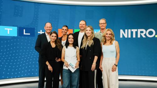 Laura Wontorra und Wolff Fuss führen gemeinsam mit Lothar Matthäus durch den XXL-Sporttag bei RTL